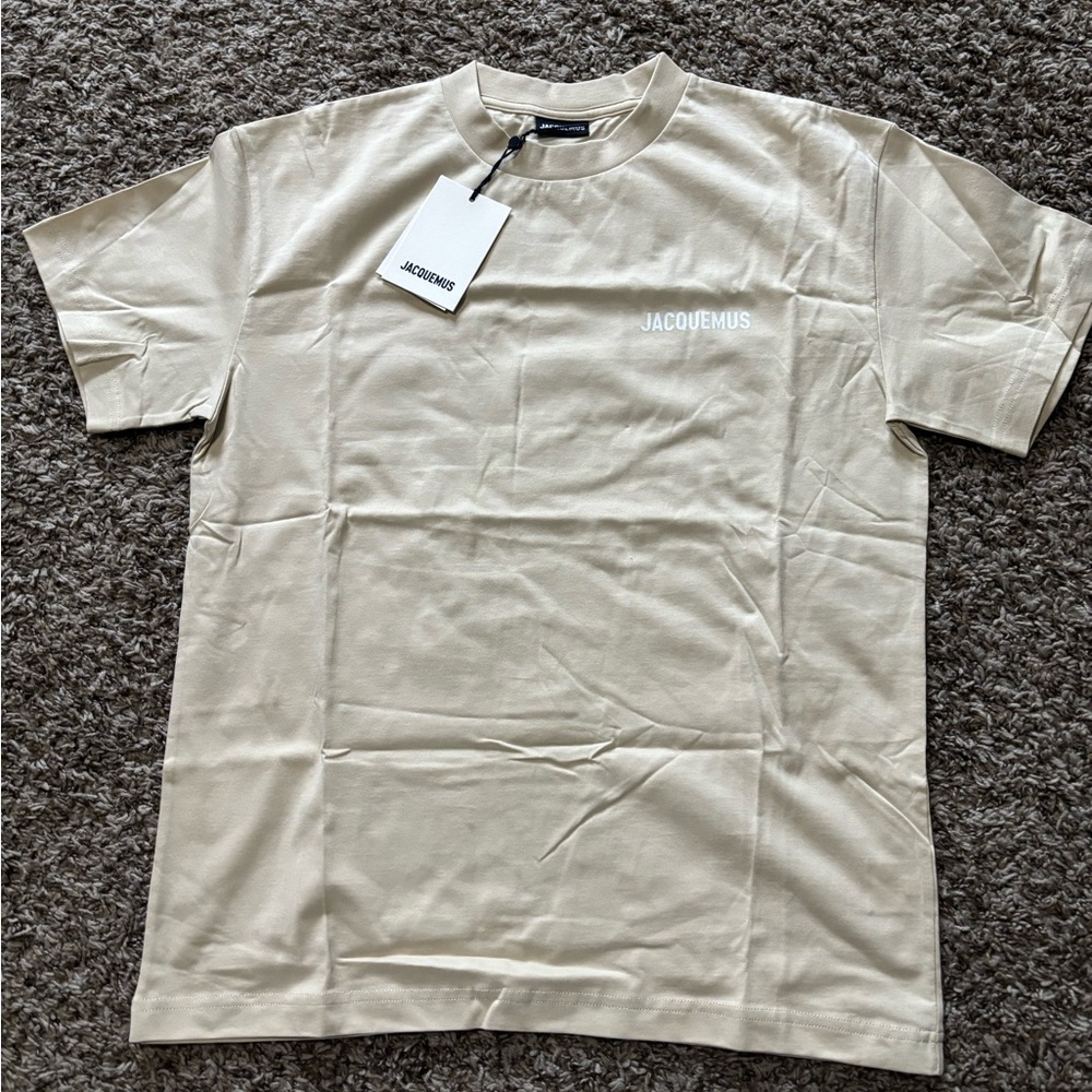 Jacquemus Light beige Short Sleeve Tee